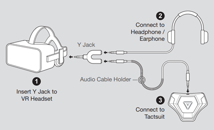 bHaptics: Audio setup